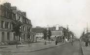 91 Essonne / CPSM FRANCE 91 "Montgeron, la mairie et l'avenue de la république"