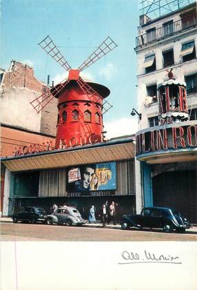 / CPSM FRANCE 75018 "Paris, le Moulin rouge"