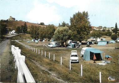 / CPSM FRANCE 03 "Châtel de Neuvre, le camping"