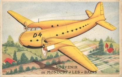CPA LUXEMBOURG "Mondorf les Bains" / CARTE A SYSTEME