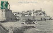 06 Alpe Maritime / CPA FRANCE 06 "Antibes, les remparts"