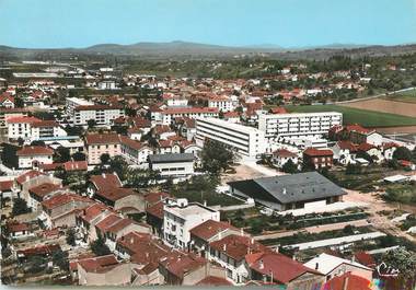 / CPSM FRANCE 01 "Ambérieu en Bugey, vue générale aérienne "