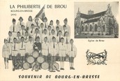 01 Ain / CPSM FRANCE 01 "Bourg en Bresse, la Philiberte de Brou"