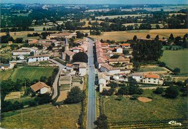 / CPSM FRANCE 01 "Montceaux, vue générale aérienne"