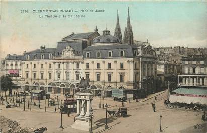 CPA FRANCE 63 "Clermont Ferrand, Place de Jaude, et le Théatre"