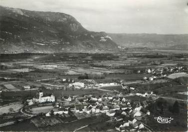 / CPSM FRANCE 01 "Saint Martin de Bavel, vue générale aérienne"