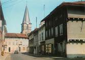 01 Ain / CPSM FRANCE 01 "Saint Trivier de Courtes, la rue"