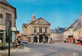 02 Aisne / CPSM FRANCE 02 "Blérancourt, place de l'hôtel de ville" / MOTO