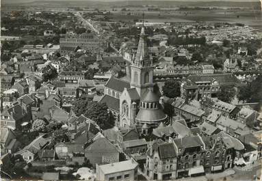 / CPSM FRANCE 02 "Chauny, l'église Saint Martin"