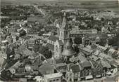 02 Aisne / CPSM FRANCE 02 "Chauny, l'église Saint Martin"