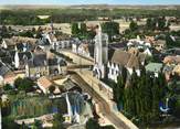 02 Aisne / CPSM FRANCE 02 "Chavignon, l'église et la mairie"