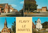 02 Aisne / CPSM FRANCE 02 "Flavy le Martel"