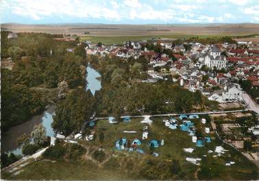 / CPSM FRANCE 02 "Guignicourt,  vue aérienne"