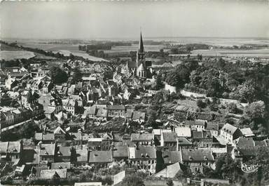 / CPSM FRANCE 02 "Marle, vue aérienne "