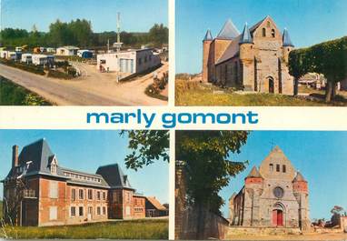 / CPSM FRANCE 02 "Marly Gomont"