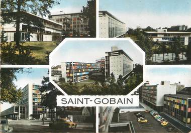 / CPSM FRANCE 02 "Saint Gobain"