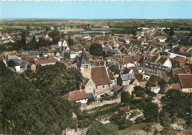 / CPSM FRANCE 03 "Ainay Le Château, vue aérienne"