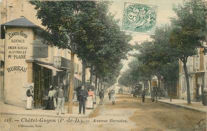 CPA FRANCE 63 "Chatelguyon, avenue Baraduc"