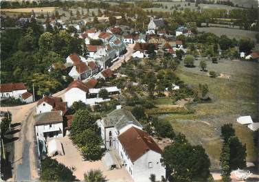 / CPSM FRANCE 03 "Le Breuil, vue générale aérienne et la colonie"