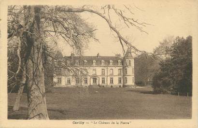 / CPA FRANCE 03 "Cerilly, le château de la Pierre"