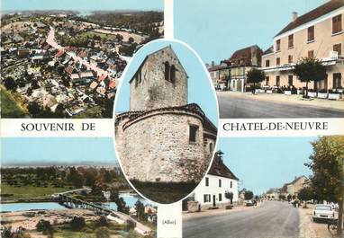 / CPSM FRANCE 03 "Châtel de Neuvre"