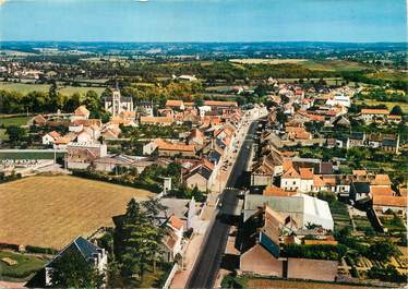 / CPSM FRANCE 03 "Doyet, vue générale aérienne"