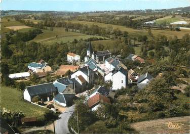 / CPSM FRANCE 03 "Nizerolles, vue générale aérienne"