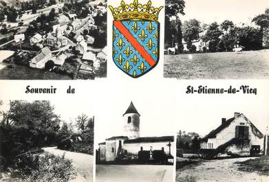 / CPSM FRANCE 03 "Souvenir de Saint Etienne de Vic"
