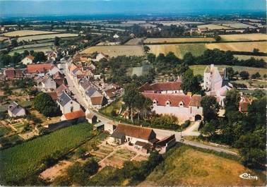 / CPSM FRANCE 03 "Pouzy Mésangy, vue générale aérienne"