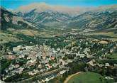 04 Alpe De Haute Provence / CPSM FRANCE 04 "Barcelonette, vue panoramique aérienne"