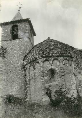 / CPSM FRANCE 04 "Entrevennes, la vieille église et son abside"