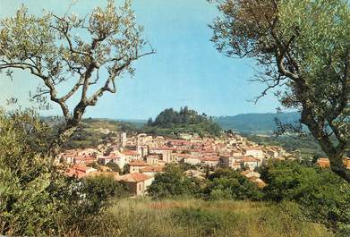 / CPSM FRANCE 04  "Forcalquier, vue générale, reflets de la côte d'Azur"