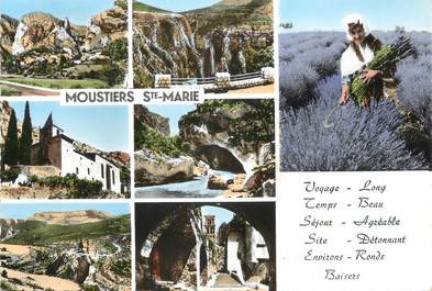 / CPSM FRANCE 04 "Moustiers Sainte Marie"