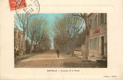 CPA FRANCE 13 "Raphele, avenue et la poste"