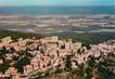 / CPSM FRANCE 04 "Lurs, vue aérienne du village et de la plaine de la Durance"