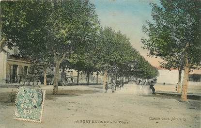 CPA FRANCE 13 "Port de Bouc, le cours"