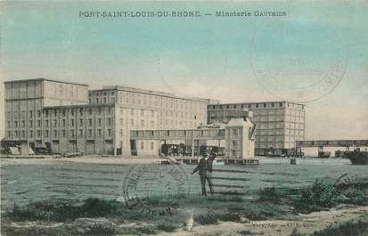 CPA FRANCE 13 "Port Saint Louis du Rhône, Minoterie Gauthier"