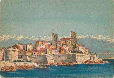 / CPSM FRANCE 06 "Antibes, les remparts" / B. DAYEZ