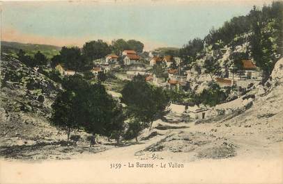 CPA FRANCE 13 "La Barasse, le Vallon"