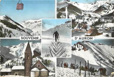 / CPSM FRANCE 06 "Auron" / SKI