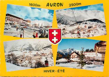 / CPSM FRANCE 06 "Auron, station de sports d'hiver et d'été"