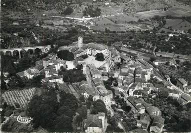 / CPSM FRANCE 06 "Bar Sur Loup, vue générale aérienne "