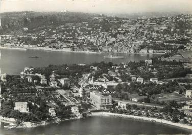 / CPSM FRANCE 06 "Beaulieu sur Mer, les hôtels Bedford et Savoy et leur parc "