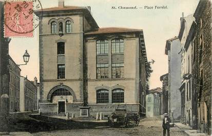 CPA FRANCE 42 "Saint Chamond, Place Ferréol"