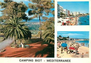 / CPSM FRANCE 06 "Camping Biot Méditérranée"