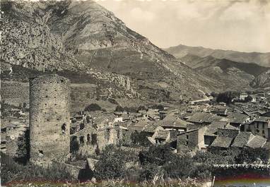 / CPSM FRANCE 06 "La Brigue, vue générale vers les Alpes Italiennes"