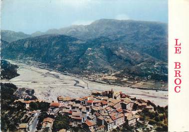 / CPSM FRANCE 06 "Le Broc, vue générale aérienne"