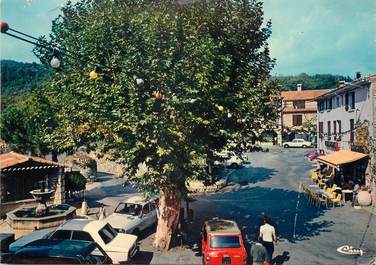 / CPSM FRANCE 06 "Cabris, place Chauve"