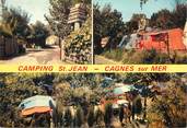 06 Alpe Maritime / CPSM FRANCE 06 "Cagnes sur mer" / CAMPING