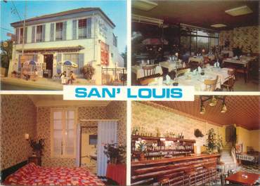 / CPSM FRANCE 06 "Cros de Cagnes, hôtel restaurant San Louis"